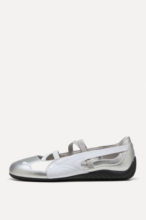 Speedcat Ballet Flats In Silver