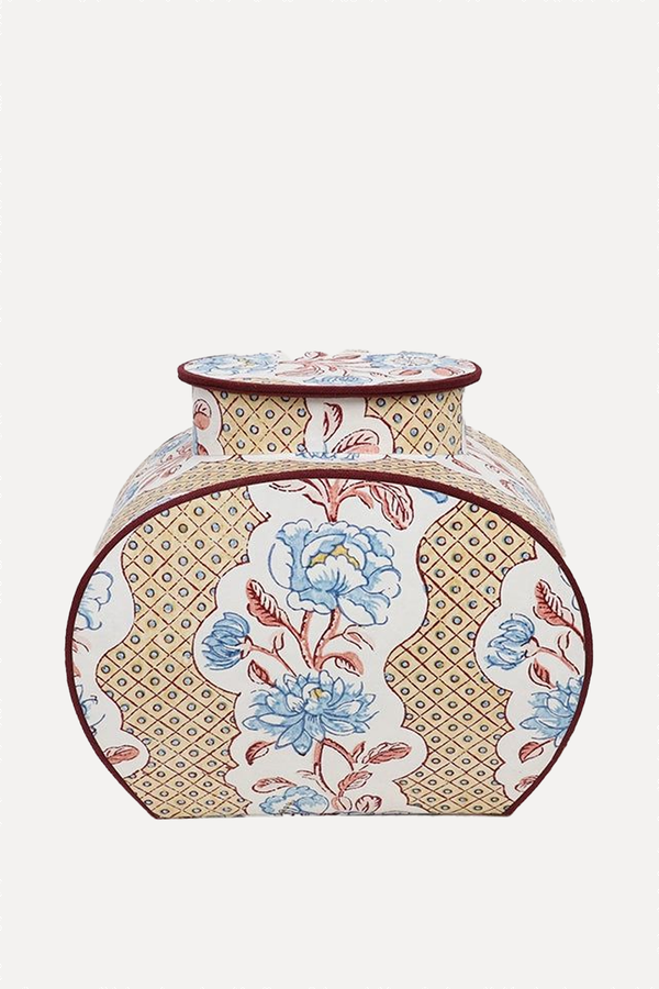 Block Printed Vintage-Inspired Jar from  Host Home