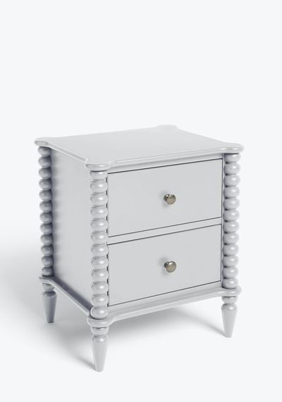 Bobbin 2 Drawer Bedside Table