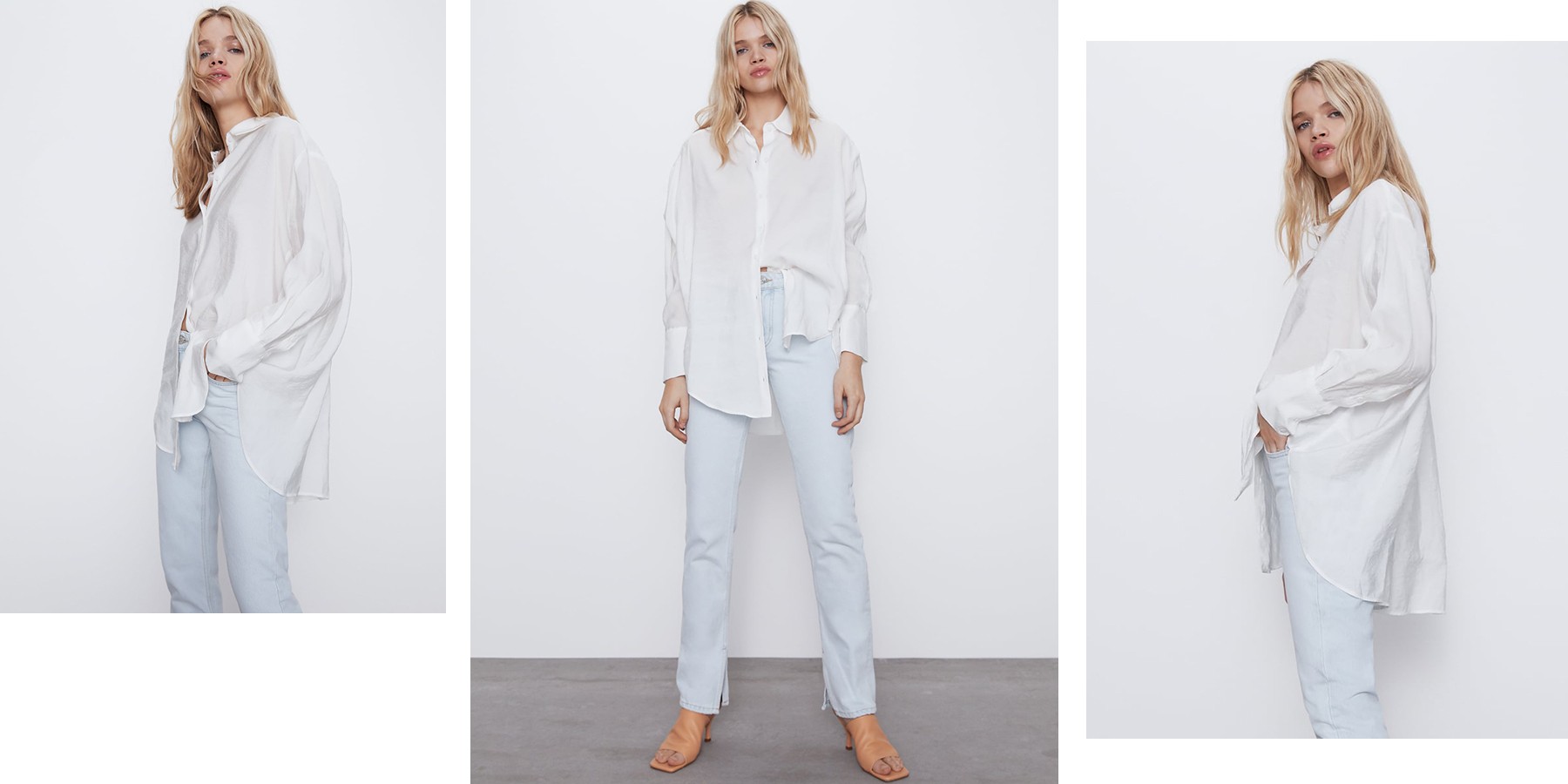 Loose-Fitting Oversized Shirt, £25.99 | Zara