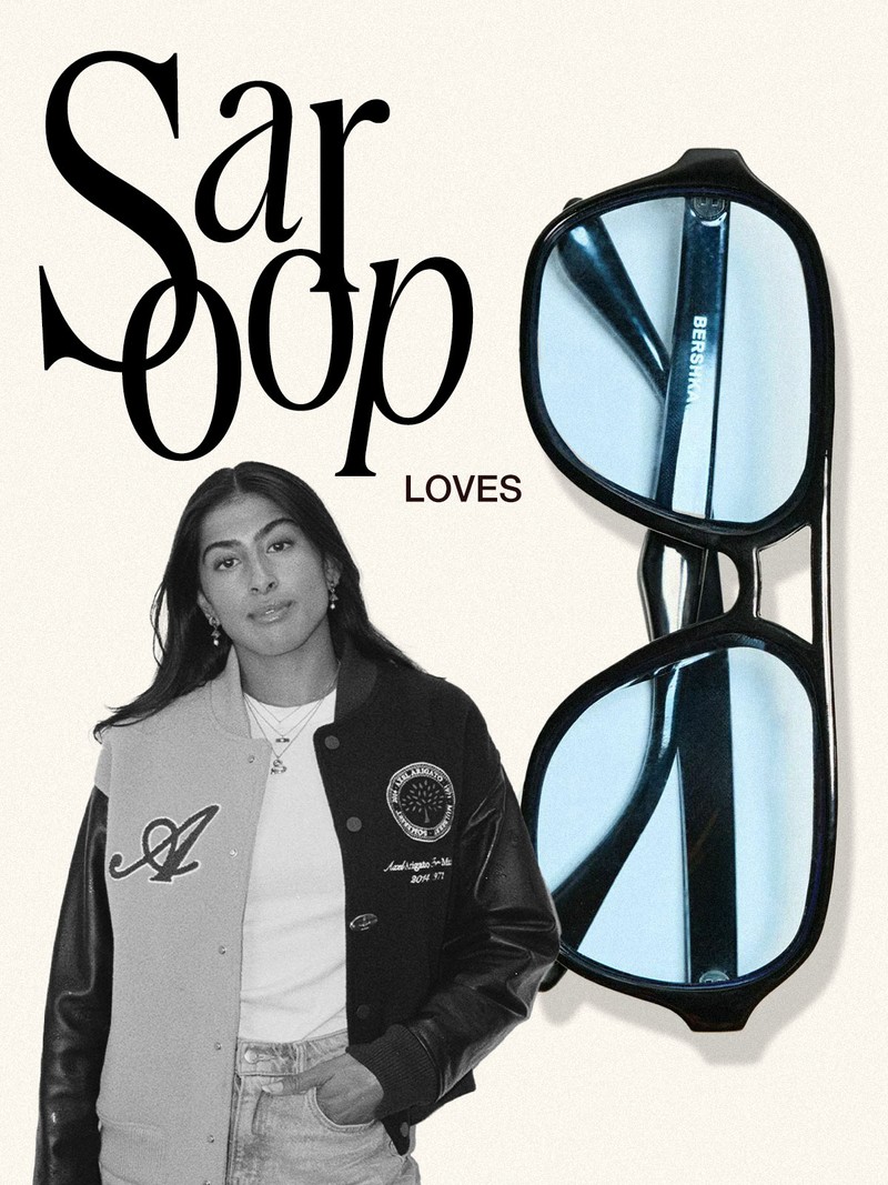 Resin Sunglasses from Bershka