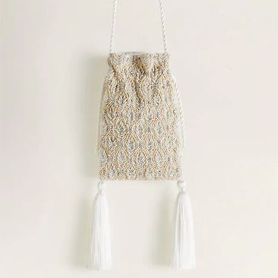 Beads Bucket Bag from Mango