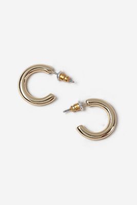 Small Chunky Hoop Earrings from Topshop