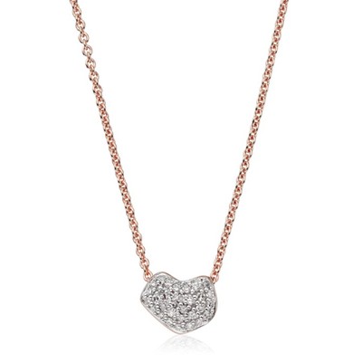 Nura Mini Heart Necklace