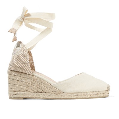 Carina 60 Canvas Wedge Espadrilles from Castañer