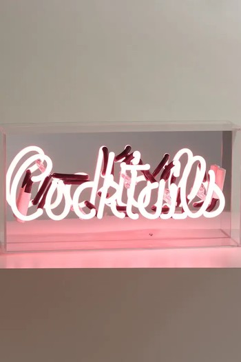 Cocktails Neon Sign from Oliver Bonas