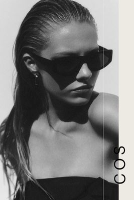 Sporty Rectangle Frame Sunglasses from COS