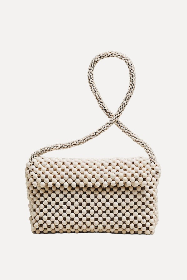 The Fiona Wood Beaded Shoulder Bag from Anthropologie