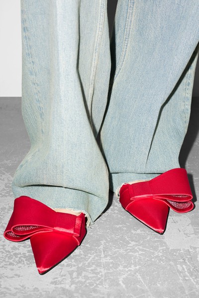 Bow-Embellished Satin Pumps from & Other Stories