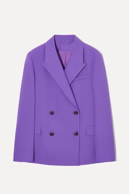Regular-Fit Double-Breasted Blazer from COS