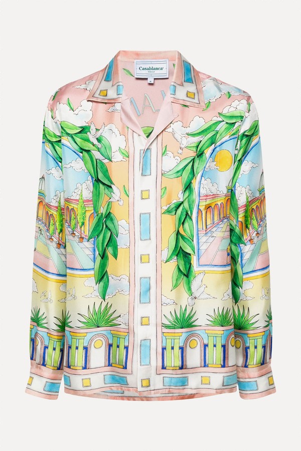 Paysage Ideal Silk Shirt from Casablanca