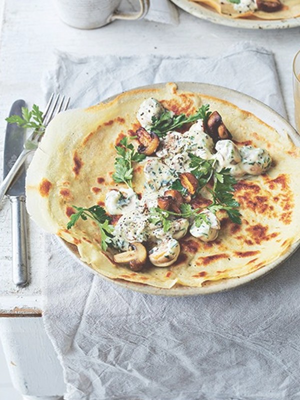 Garlicky Mushrooms