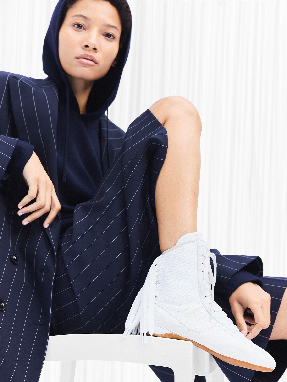 Rasant Fringe High-Top Trainers