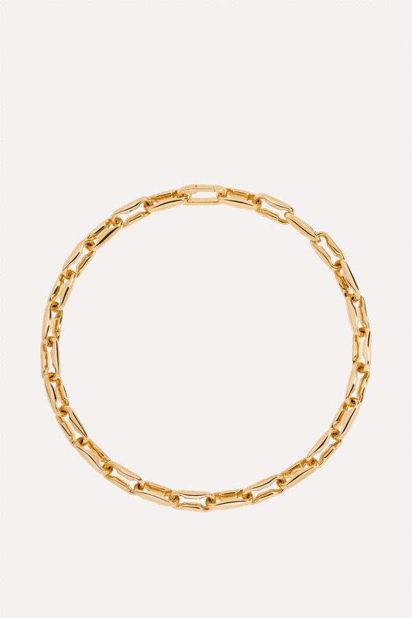 Bleecker Gold-Plated Necklace from MARTHA CALVO