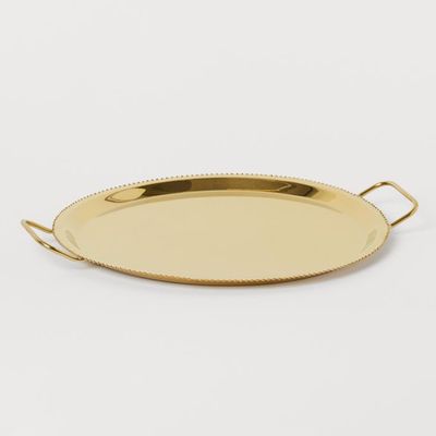 Round Metal Tray