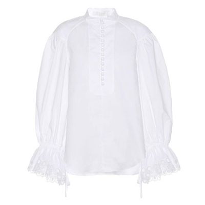 Cotton Poplin Top from Chloé 