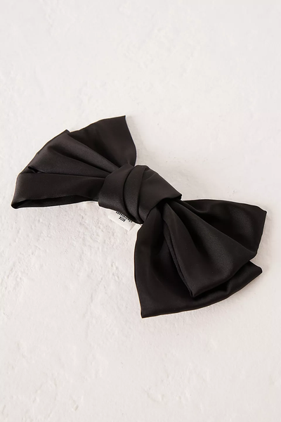 Satin Bow Barrette Hair Clip from Becksondergaard 