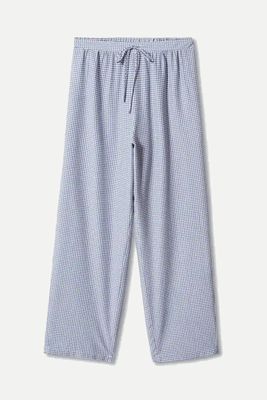 Gingham Pyjama Trousers from Mango