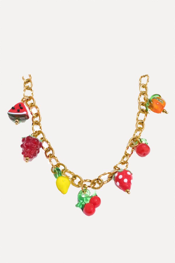 Fruit Parade Charm Necklace from Oh My Shine!