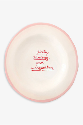 Dirty Dancing Hand-Painted Ceramic Plate 20cm from Laetitia Rouget