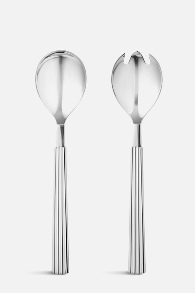 Bernadotte Stainless Steel Salad Servers from Georg Jensen