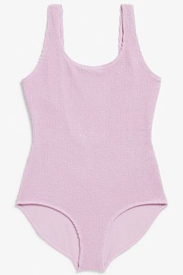 Shirred Swimsuit from Monki