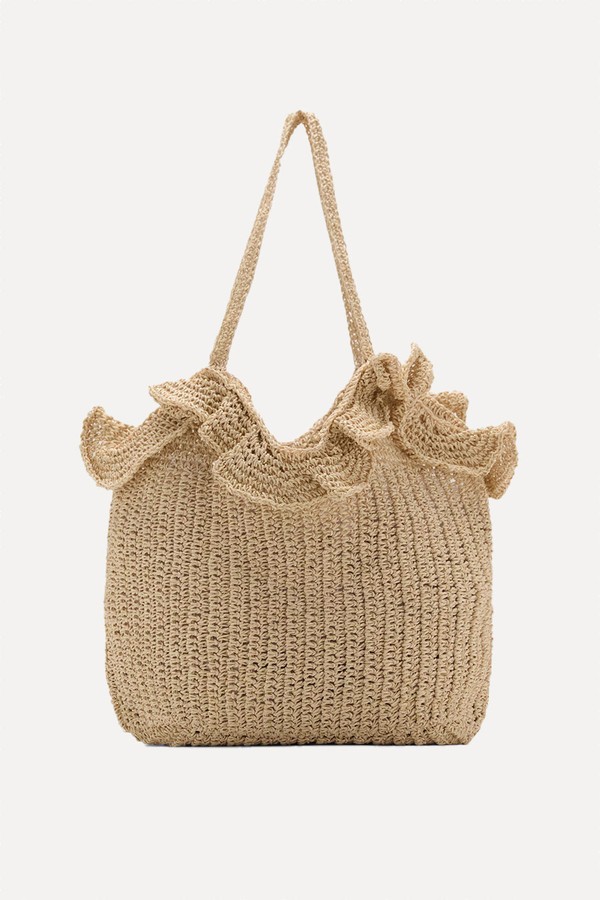 Natural Fibre Sack Bag from Mango
