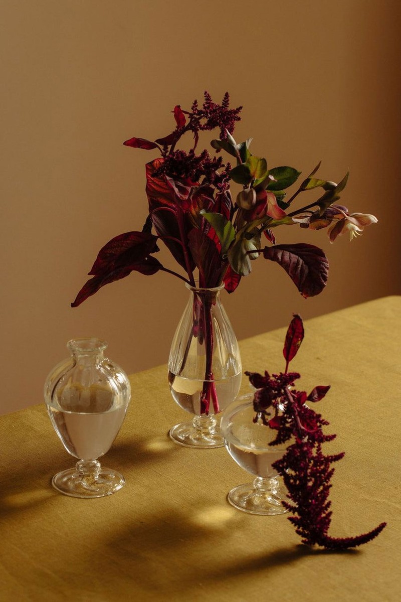 Violet Bud Vase Trio from Rebecca Udall