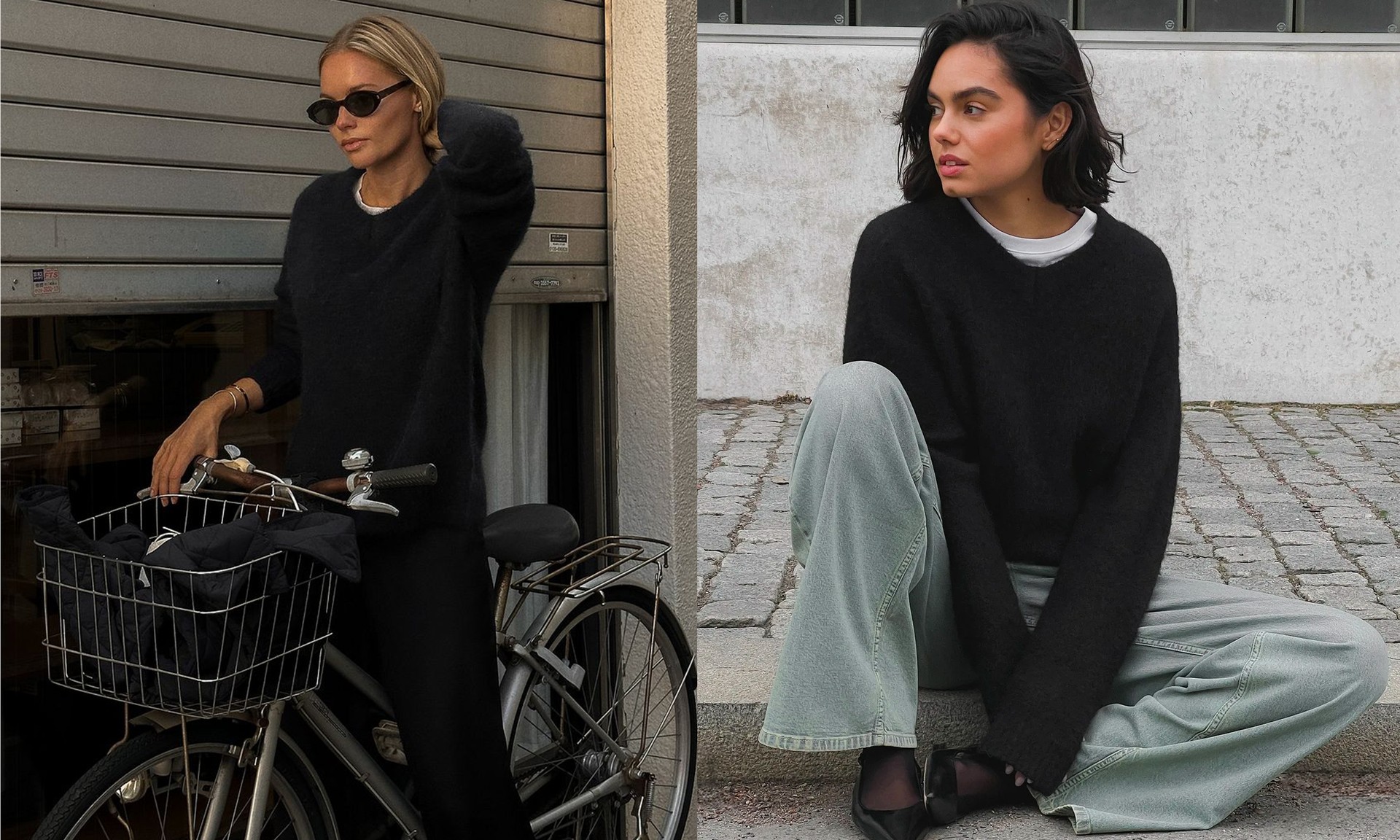 Alpaca Wool Blend V-Neck Sweater, £84.95