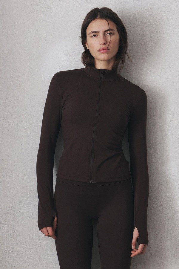 Zip-Through Sports Jacket With Softmove™