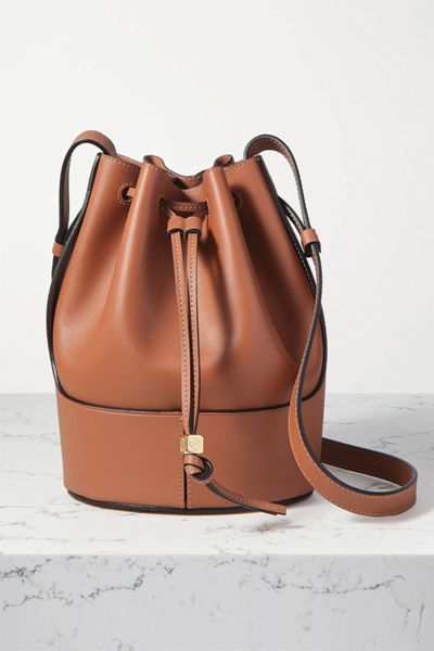 Balloon Small Leather Bucket Bag from Loewe