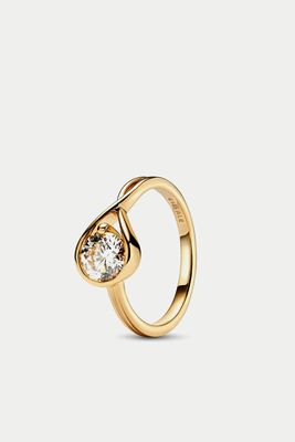 Infinite 14k Gold Lab-grown Diamond Ring