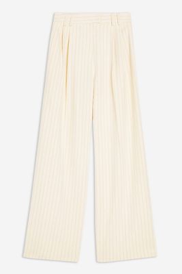 Wide Pinstripe Trouser