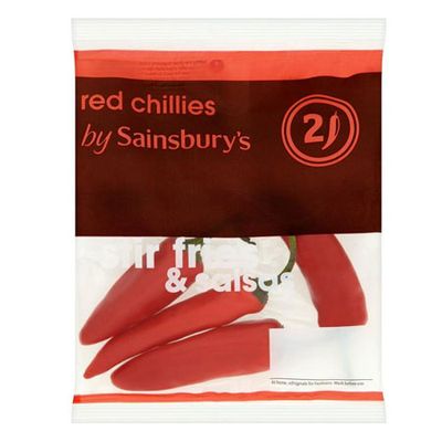 Red Chillies from Sainsbury's
