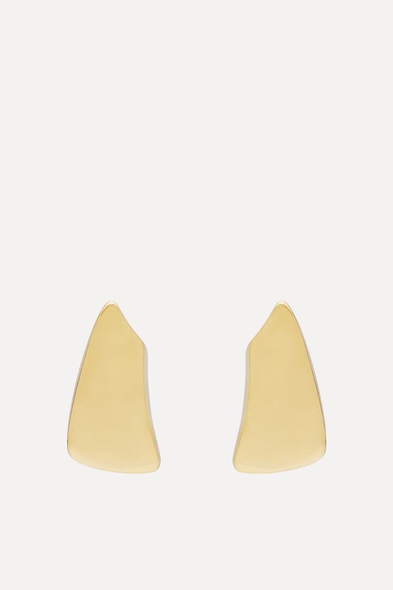 Comet Triangle Earrings from Saint Laurent