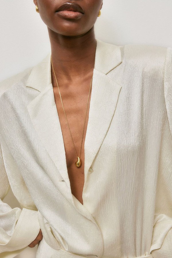 Gold Plated Drop Necklace