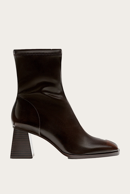 Mid-Heel Boots With Stretch Legs  from Stradivarius