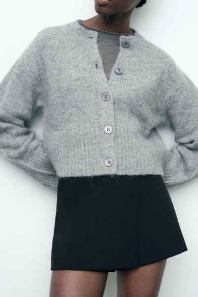 Soft Knit Cardigan from ZARA