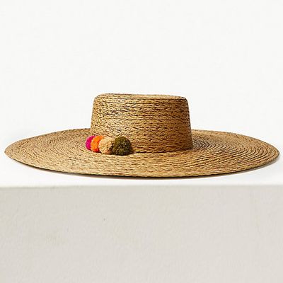 Brim Flat Top Sun Hat