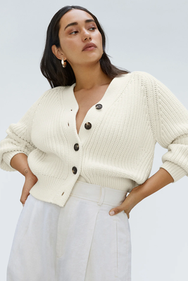 The Texture Cotton Cardigan   from Everlane 