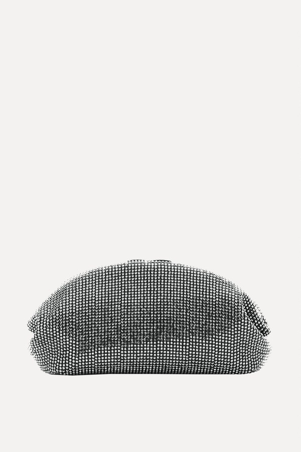 Crystal Clutch Bag from Mango