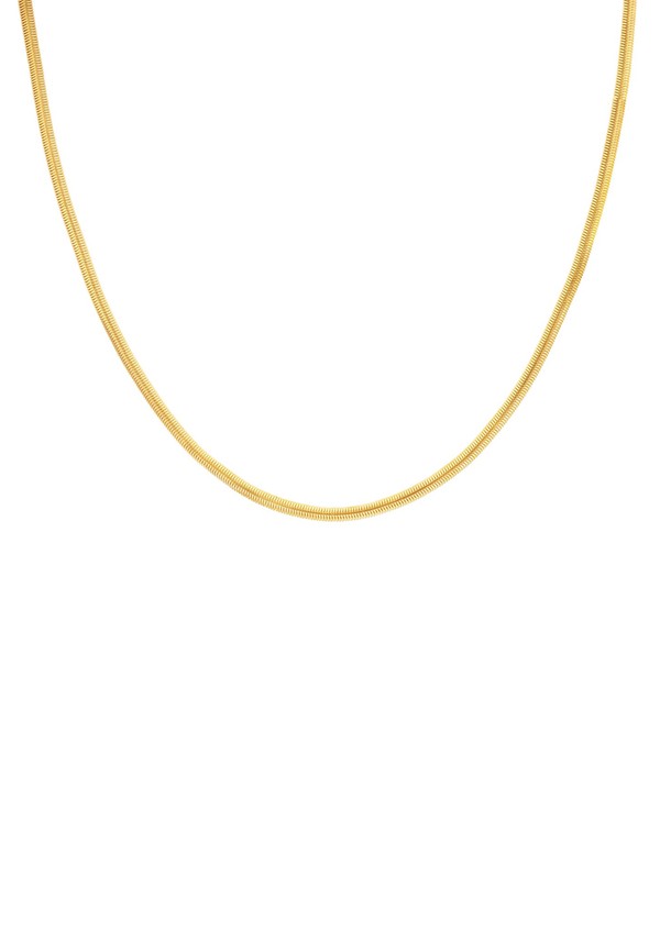 Oval Snake Chain Necklace