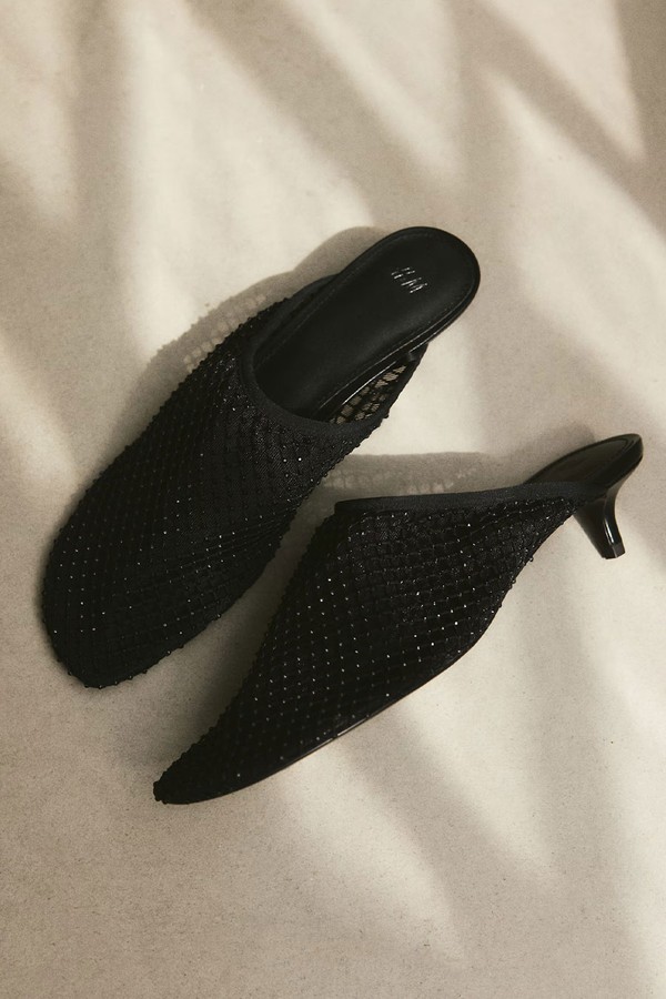 Heeled Mesh Mules from H&M