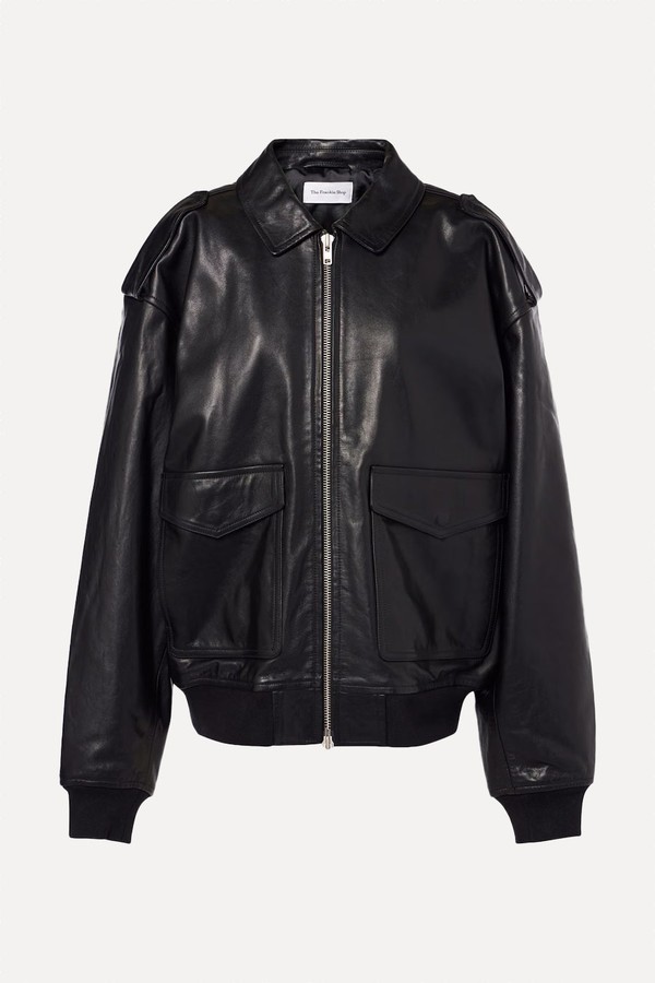 Viper Leather Jacket from The Frankie Shop