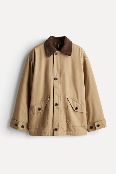 Oversized Canvas Jacket from H&M