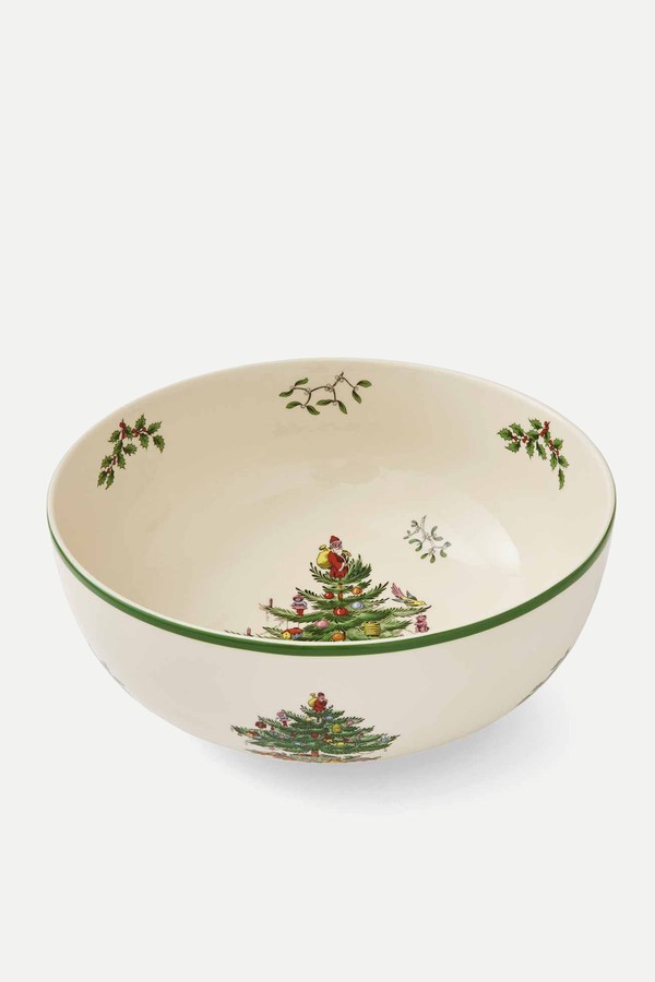 Christmas Tree Serving Bowl