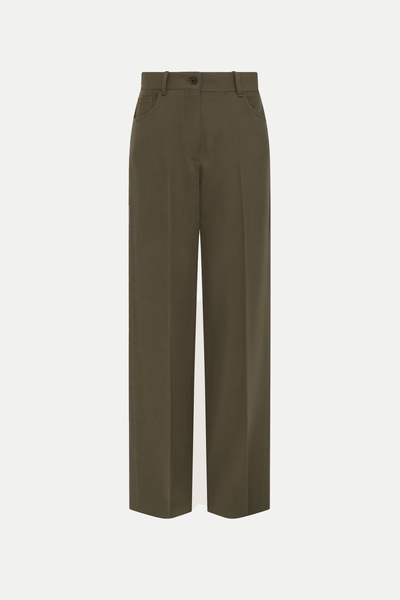 Seymour Trouser In Dark Olive