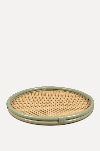 Pistachio Round Tray from Trove