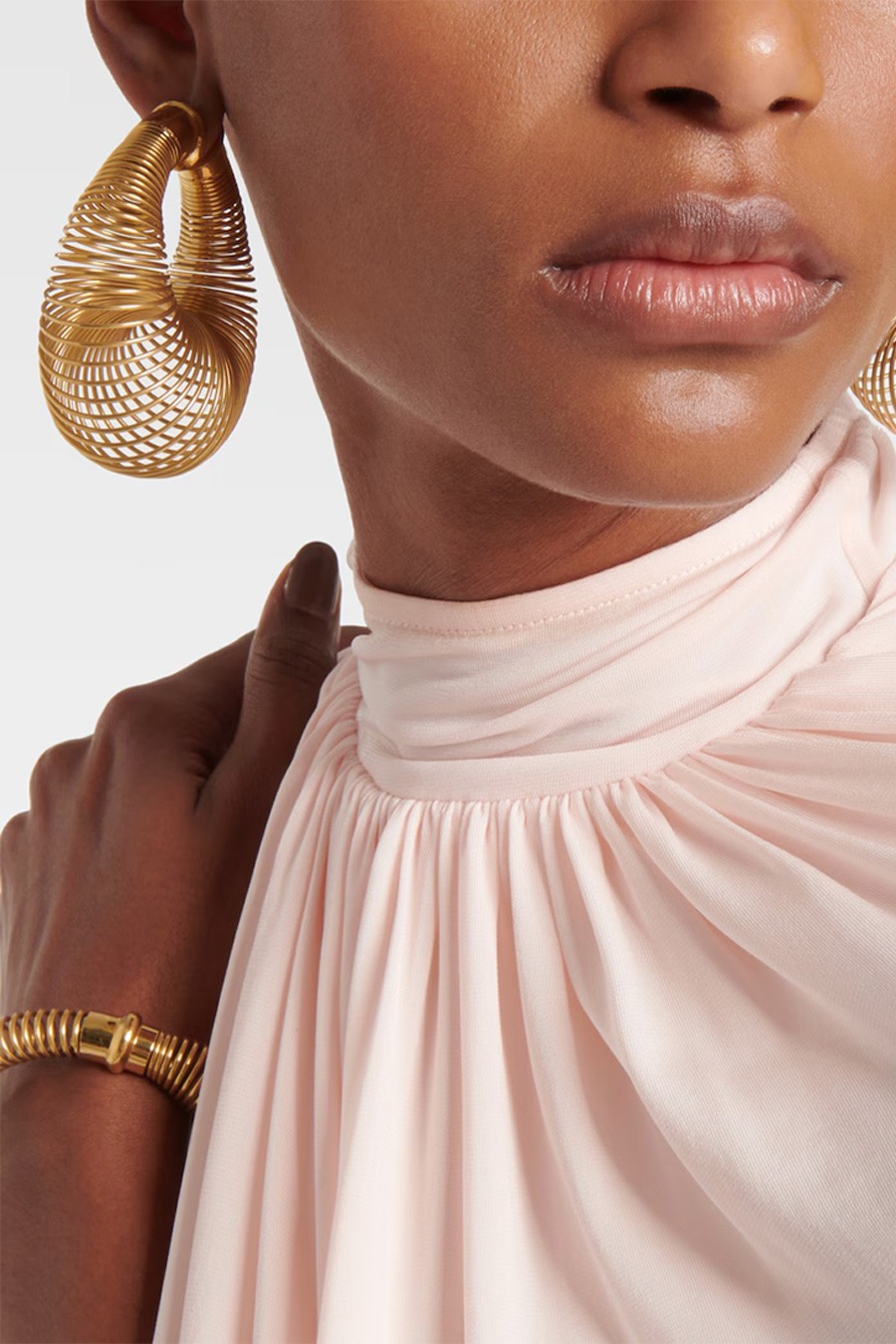 Spiral Hoop Earrings from Alaïa