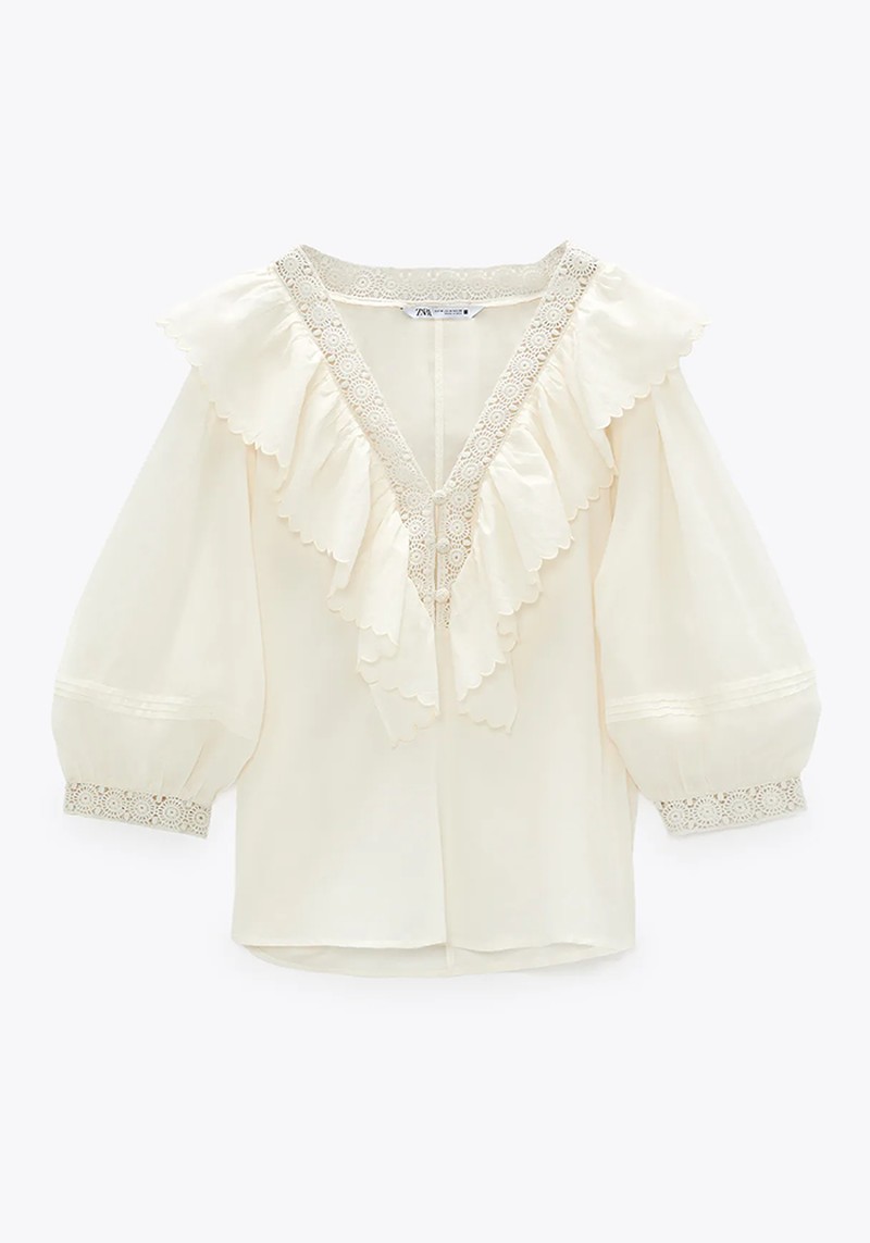 Ruffled Blouse